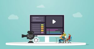 動画制作　テック イラスト